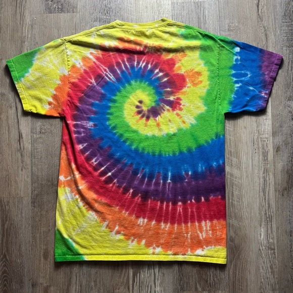 Y2k tie dye San Diego California peace sign t shirt men’s L tourist - Picture 4 of 6